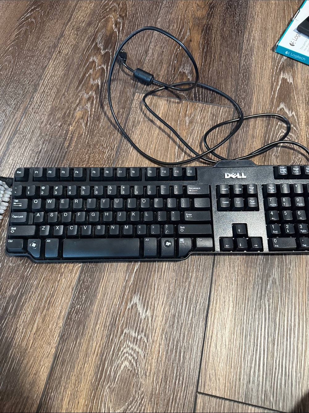 Dell Black USB Wired Full-Size Keyboard with Numpad